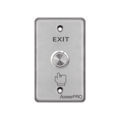 Botón de Cabeza Plana / Exterior IP65 / Estético / NO y COM