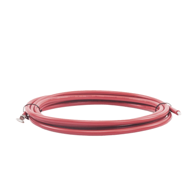 Cable para Controlador 3.0 m, Rojo, Calibre 8 AWG con Terminal de Ojo en un Extremo