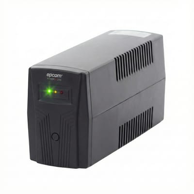UPS de 850VA/510W / Topología Línea Interactiva / Entrada y Salida 120 Vca / Regulador de Voltaje AVR 80-150 Vca / Clavija NEMA 5-15P / 4 Tomas NEMA 5-15R /Sin RJ11 ni RJ45
