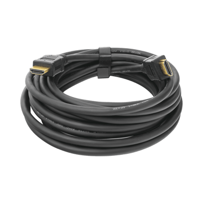 Cable HDMI de 5 Metros (16.40 pies) (High Speed) / Resolución 4K / Soporta Canal de Retorno de Audio (ARC)/ Soporta 3D / Blindado para Reducir Interferencia / Chapado en Oro / Alta Resistencia y Durabilidad.
