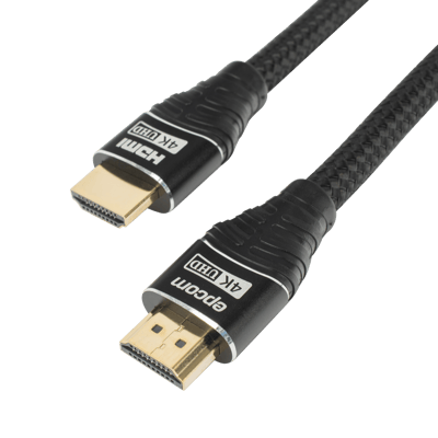 Cable HDMI de 1.8 Metros (5.91 Pies) | Alta Definición | Longitud | Versión 2.0 | Alta Velocidad 18Gbps | 4K@60Hz | Conectores Chapados en Oro | Tipo Redondo