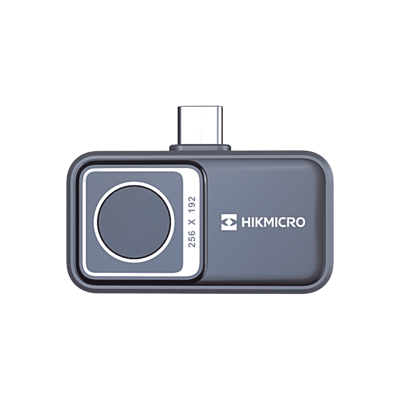 Mini2 V2 - Cámara Termográfica para Smartphone / Resolución IR 256 x 192 (49,152 píxeles) / SuperIR / Rango de -20°C a 400°C / Precisión ±2°C o ±2% / Compatible iOS (Lightning & USB-C) y And