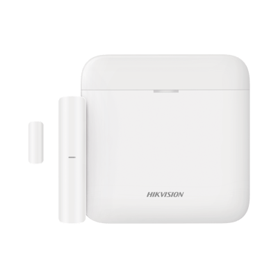 (AX PRO) KIT de Alarma AX PRO / Incluye: 1 Hub con batería de respaldo / 1 Contacto Magnético / Wi-Fi / Compatible con Hik-Connect P2P