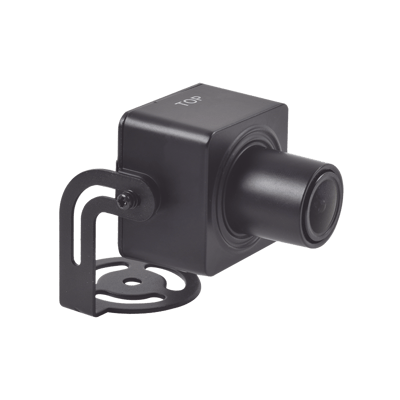 Cámara Oculta IP 2 Megapixel / Lente 2.8 mm / H.265+ / Interior / WDR / 12 Vcc / Ultra Baja Iluminación / Entrada de Audio