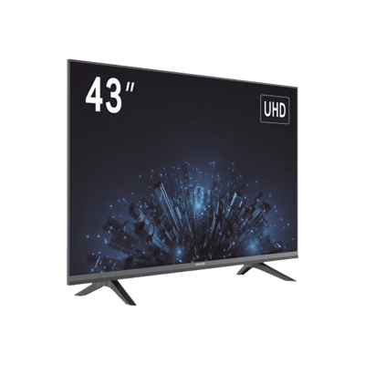 Monitor LED 4K de 43" / Ideal para Oficina y Hogar / Uso 24-7 / Entrada HDMI / Compatible con Montaje VESA (200 X 200) / Bocinas Integradas