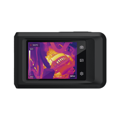 Pocket2 - Cámara Termográfica de Bolsillo / Pantalla Táctil 3.5" / Resolución IR 256 x 192 y Visual 8MP / Rango de -20°C a 400°C / SuperIR / Wi-Fi y Bluetooth / Memoria 16GB