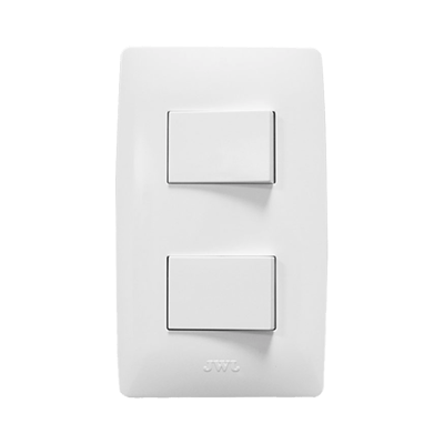 Apagador Escalera Doble de 127 V~60 Hz 10 A/ Color Blanco.