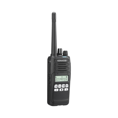 Radio Portátil VHF Digital NXDN / 136-174 MHz / 5 W / 260 Canales / Pantalla y 9 Teclas / Roaming / Encriptación / DMR Opcional vía Licencia