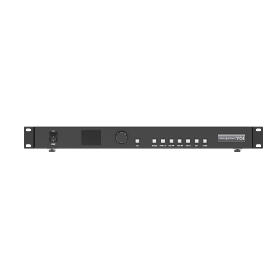 Controlador de Video LED VC4 / 4 Puertos Gigabit Ethernet / Entradas HDMI 1.3, DVI, VGA, CVBS / Salida Máxima 2.6 MP / Compatibilidad con RS232