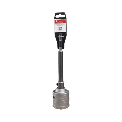 Broca Pasamuros SDS, Sacabocado para Concreto de 65mm con Extensión de 220mm