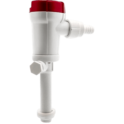Bomba Livewell 605FC 12V DC / 1100 GPH (Galones Por Hora) / Conexión Straight Seacock / Doble Puerto de Entrada / Protección Anti-Aire / Cartucho Motor Extraíble