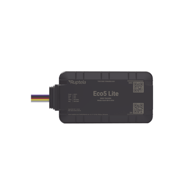 Rastreador Vehicular y Monitoreo de Flota / BLE 5.0 y GNSS / LTE CAT1 y LTE-M con Respaldo 2G / GNSS U-blox / MiKado IP54 / -20 °C a +40 °C / Acelerómetro de 3 Ejes / Suministro 9-32 V / Batería Interna