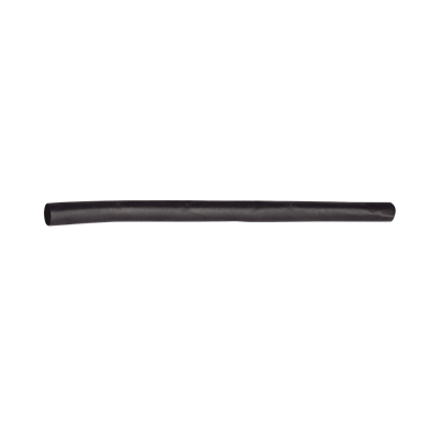 Tubo Termoencogible (Termofit) Negro de 1.2 m, 1/8" de Diámetro, Reduce de 2:1, Poliolefina.