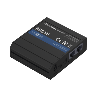 Router Industrial LTE 4G / 150 Mbps Cat 4 / 2 Puertos Ethernet / WiFi 2.4 GHz / Montaje DIN / -40°C a 75°C