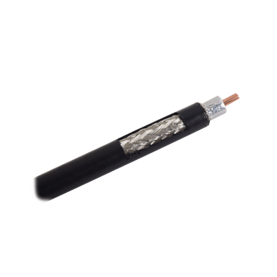 Metro de Cable Coaxial Flexible RG-8 LMR400 de Baja Pérdida, 50 Ohms