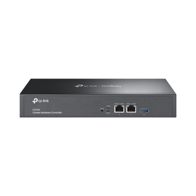 Controladora Omada para gestionar hasta 500 equipos Omada/ Gestion desde la Nube gratuita / Actualizaciones masivas / 2 puertos Gigabit con PoE af/at