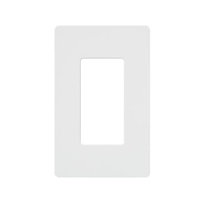 Tapa Color Blanco para interruptor o dimmer Lutron, 1 gang, limpio y moderno