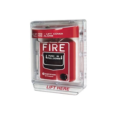 Cubierta Protectora de Policarbonato Serie Stopper IIÆ, Con Bocina, Sin Espaciador, Montaje Empotrado, Etiqueta en Inglés