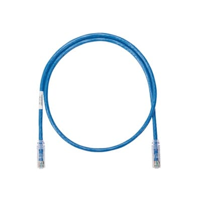 Cable de Parcheo UTP Categoría 6, con Plug Modular en Cada Extremo - 1 Metro (3.28 Pies) - Azul