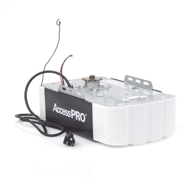 Kit D/ Puertas D/  Garage / 1/2HP / Fuerte / Silencioso / Incluye riel tipo T de 3mts / Compatible con APP / 2 Controles Inalámbricos Visera / 1 Control Inalámbrico Pared / Respaldo Energia. · ACCESSPRO