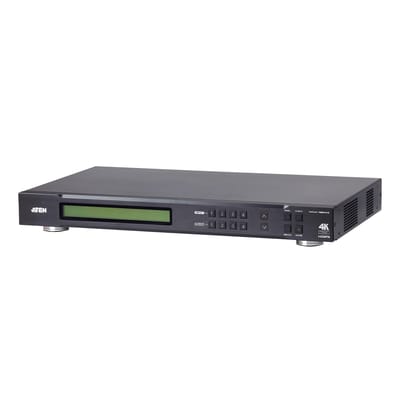 Switch Matricial | 4x4 | True 4K |  4096x2160 / 384 x2160 a 60 Hz  | HDR 4:4:4 | HDCP 2.2 | Diferentes Métodos de Control | EDID Expert™ · ATEN