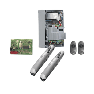 Kit de operadores AXO 5024 Para puertas Abatibles de hasta 5 Metros y 400 Kg de peso por hoja · CAME