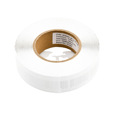 Paquete con 100 tags Etiqueta Adherible RF 40 x40 mm · CENTURY