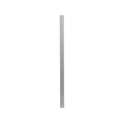 Ducto cuadrado embisagrado 6.5 x 6.5 cm, fabricado en lámina de acero al carbón, hasta 67 cables Cat6,  incluye cople con tornillería y 1 knock out por lado · CHAROFIL