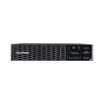 UPS de 3000 VA/3000 W, Topología Línea Interactiva, Entrada 120 Vca NEMA L5-30P, Onda Senoidal Pura, Torre o Rack de 2 UR, Con 8 Tomas 5-20R y 1 L5-30R · CYBERPOWER