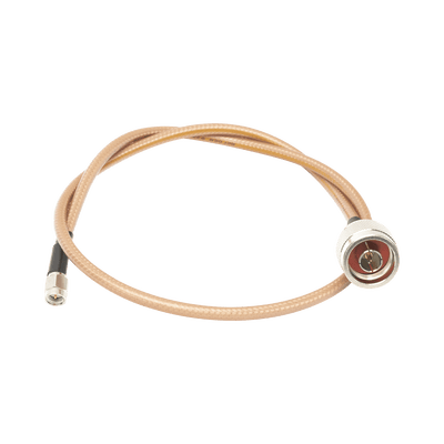 Jumper con Cable LP142 de 60 cm (23.62 Pulgadas), con Conectores N Macho a SMA Macho (Hasta 8 GHz). · EPCOM INDUSTRIAL