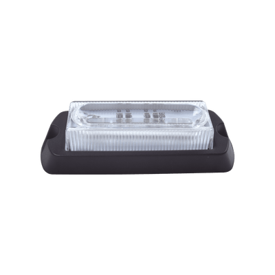 Luz Auxiliar Ultra Brillante X13 de 4 LEDs, color Rojo, con mica transparente. · EPCOM INDUSTRIAL SIGNALING