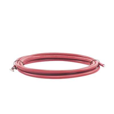 Cable para Controlador 3.0 m, Rojo, Calibre 8 AWG con Terminal de Ojo en un Extremo · EPCOM POWERLINE