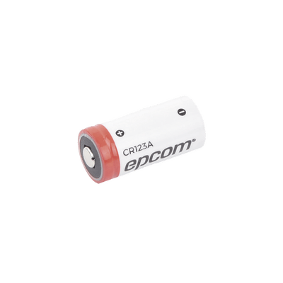 Batería CR123A de Litio 3 V 1300 mAh (No recargable) · EPCOM POWERLINE