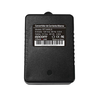 Transformador reforzado de 14 vAC 40 va · EPCOM POWERLINE