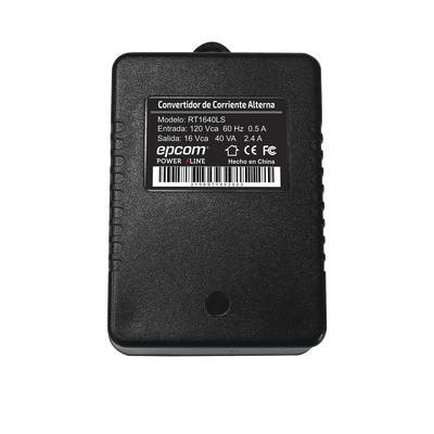 Transformador 16 Vca 40 VA · EPCOM POWERLINE
