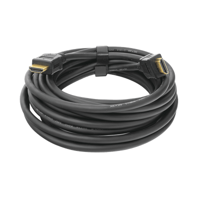 Cable HDMI de 5 Metros (16.40 pies) (High Speed) / Resolución 4K / Soporta Canal de Retorno de Audio (ARC)/ Soporta 3D / Blindado para Reducir Interferencia / Chapado en Oro / Alta Resistencia y Durabilidad. · EPCOM POWERLINE