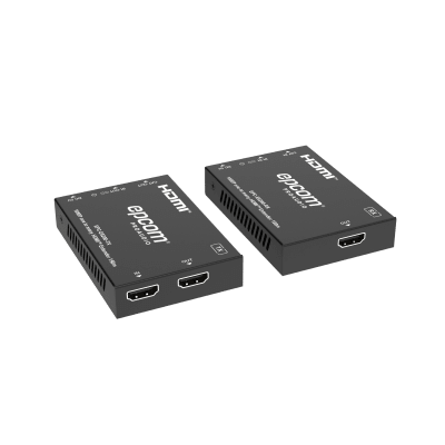 Extensor HDMI™ Sobre IP | Codificador Y Decodificador | 150m Por Cable CAT6 | Compatible Con Red Gigabit | Video Full HD | Compresión EZCast | Control IR Unidireccional · EPCOM PROAUDIO