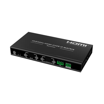 Receptor | Extensor de matriz HDMI sobre IP IG de 4K60 Hz con videowall · EPCOM TITANIUM