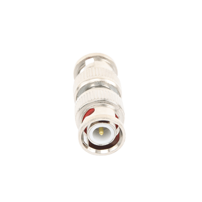 Adaptador tipo barril para 75 Ohm, de conector BNC macho a BNC macho, Níquel/ Oro/ Teflón. · EPCOM TITANIUM