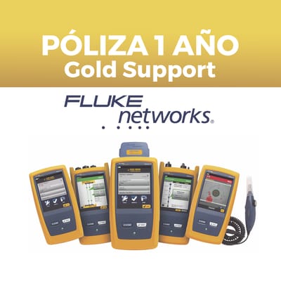 Poliza de 1 Año de Soporte Gold Para Certificador DSX-602-PROINT · FLUKE NETWORKS
