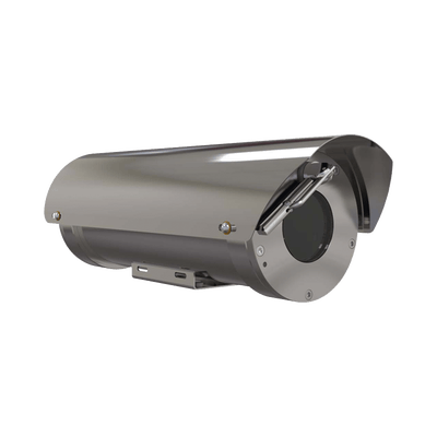 Camara IP Zoom con gabinete antiexplosion 2MP, 32X, IP68, WiseStream II / conexion de fibra optica monomodo · HANWHA VISION