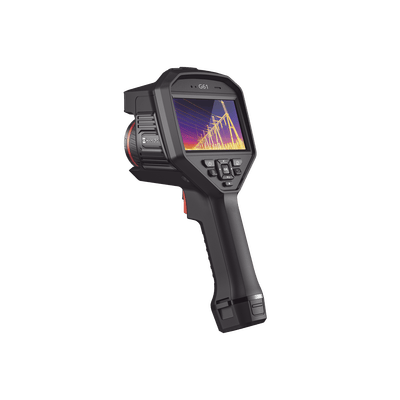 G61 - Cámara Termográfica Portátil / Resolución 640 x 512 / Lente 25 mm / WiFi / IP54 / Ranura MicroSD hasta 128 Gb · HIKMICRO