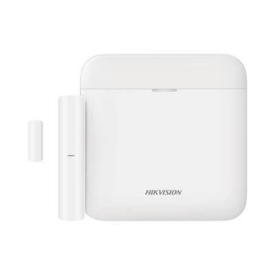 (AX PRO) KIT de Alarma AX PRO / Incluye: 1 Hub con batería de respaldo / 1 Contacto Magnético / Wi-Fi / Compatible con Hik-Connect P2P · HIKVISION