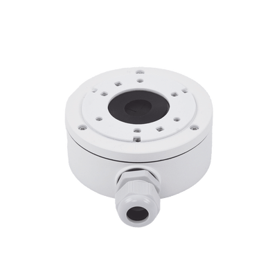 Caja de Conexiones de Metal / Compatible con DS-2CD20XX, B8-TURBOGXX, THC-B120-XX,, THC-BXX, THC-TXX · HIKVISION
