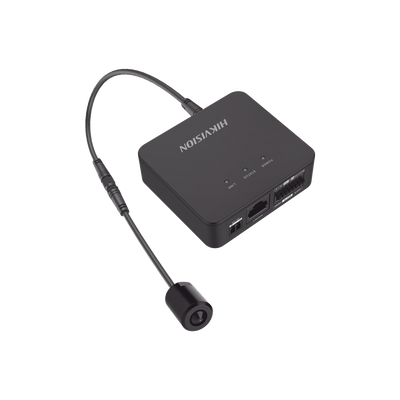 Pinhole IP 2 Megapixel / Lente 3.7 mm / 2 Mts Cable / PoE / Ideal para Cajeros Automáticos (ATM) / WDR / Micro SD / Cámara Tipo Cilindro · HIKVISION