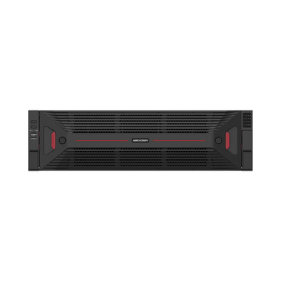 NVR 32 Megapixel (8K) / 128 canales IP / 16 Bahías de Disco Duro / 4 Puertos de Red / Soporta RAID con Hot Swap / Fuente Redundante / NVR de Alto Desempeño · HIKVISION
