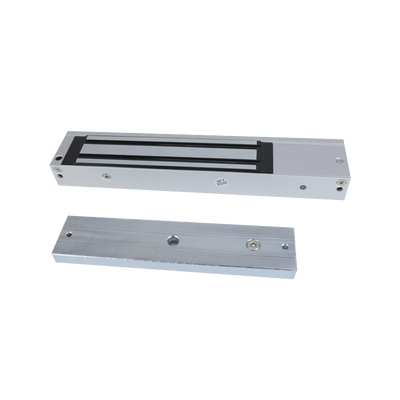 Chapa Magnética de 600 Lbs (272 Kg) / Montaje en Puerta Normal / Certificado CE /  Uso en Interior / Magnetismo Anti-residual · HIKVISION