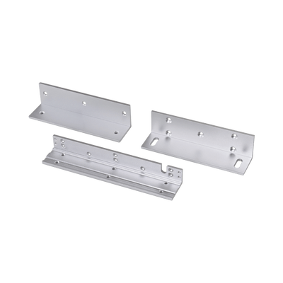 Kit de montajes Z y L para Cerradura Magnética HIKVISION / Compatible con DS-K4H258S / Uso en Puerta de Madera y Metal · HIKVISION