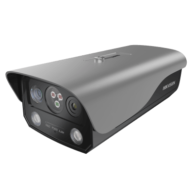 (HikFire) Cámara IP de Detección Térmica de Incendios / Detección de Llamas y Temperaturas Anormales / 4 Megapíxel (Lente Óptico) + 1 Megapíxel (Lente Térmico) / Compatible con Hik-Connect · HIKVISION