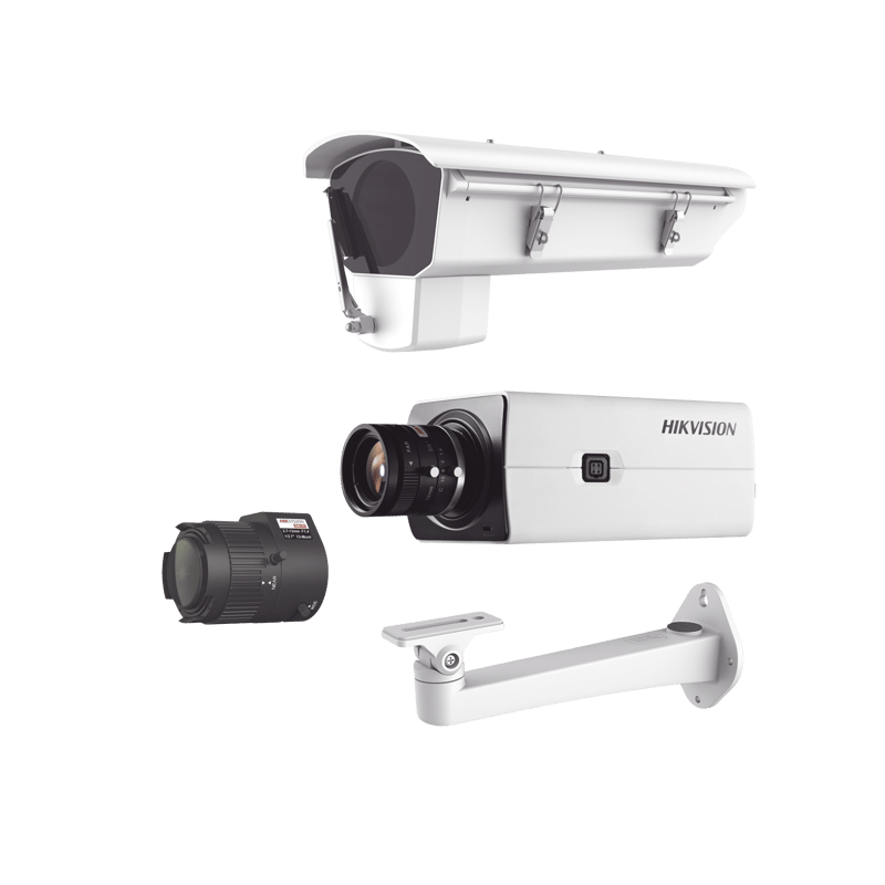Kit de Cámara IP con Gabinete para Cuartos Frios con Ventilador, Calefacción y Parabrisas Incluye Lente varifocal · HIKVISION